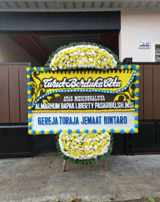 Papan Bunga Duka di Manunggang Julu