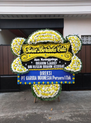 Papan Bunga Duka di Manunggang Julu