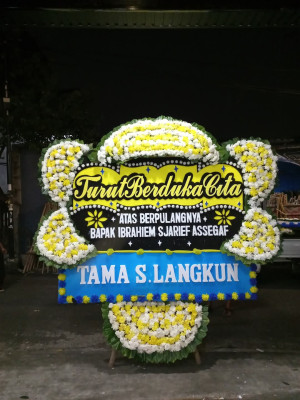 Papan Bunga Duka di Manunggang Julu