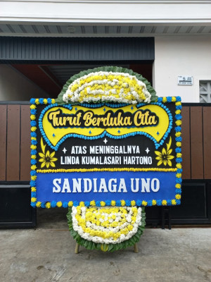 Papan Bunga Duka di Manunggang Julu