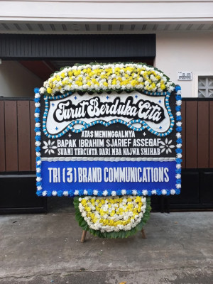 Papan Bunga Duka di Manunggang Julu